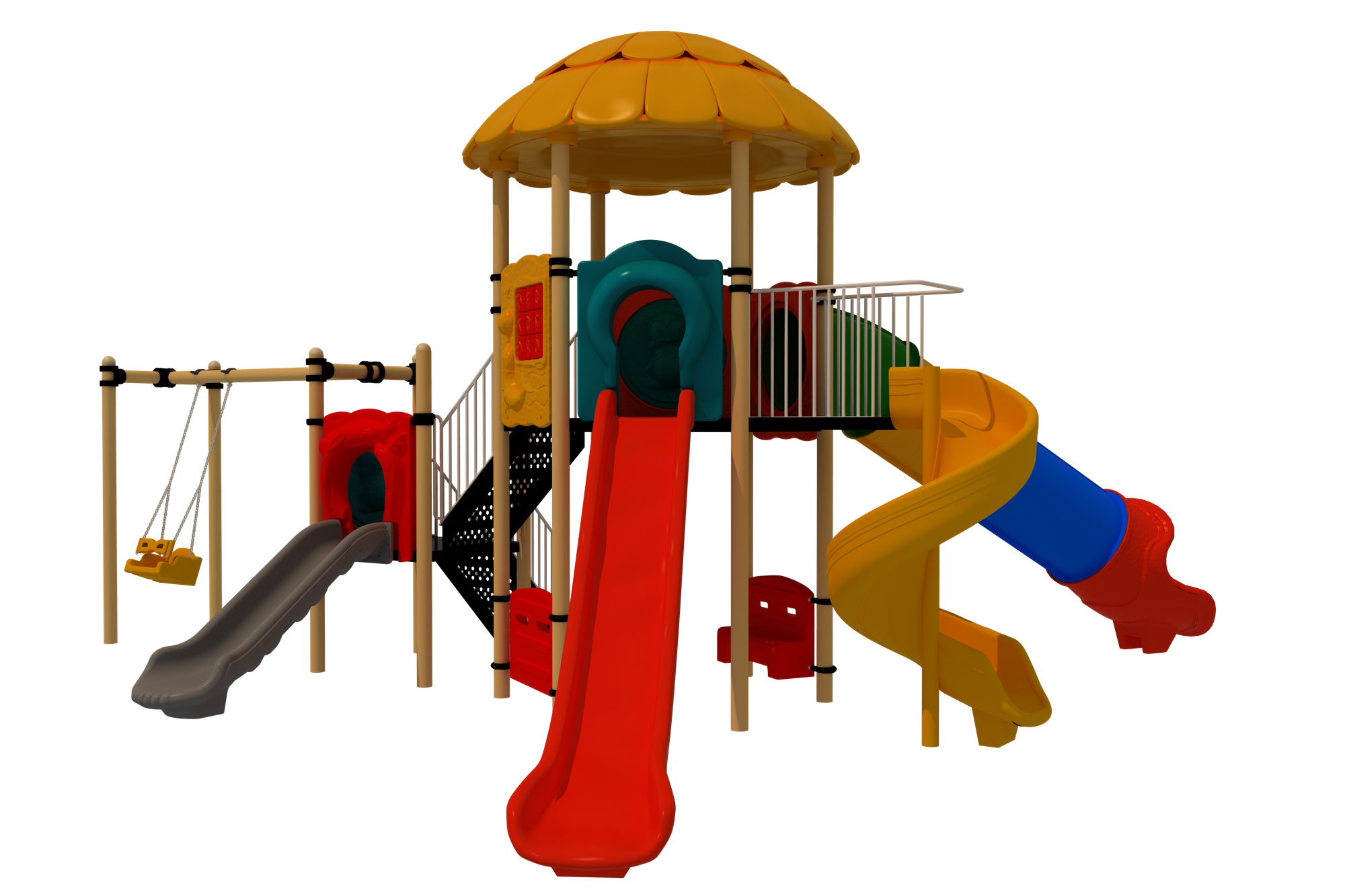 Klasik Seri Oyun Grubu B-PRK-01 PRK-14 | Metal Oyun Grupları | Erse Kent Mobilyaları